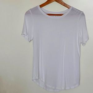 SM Luxe tunic white t-shirt